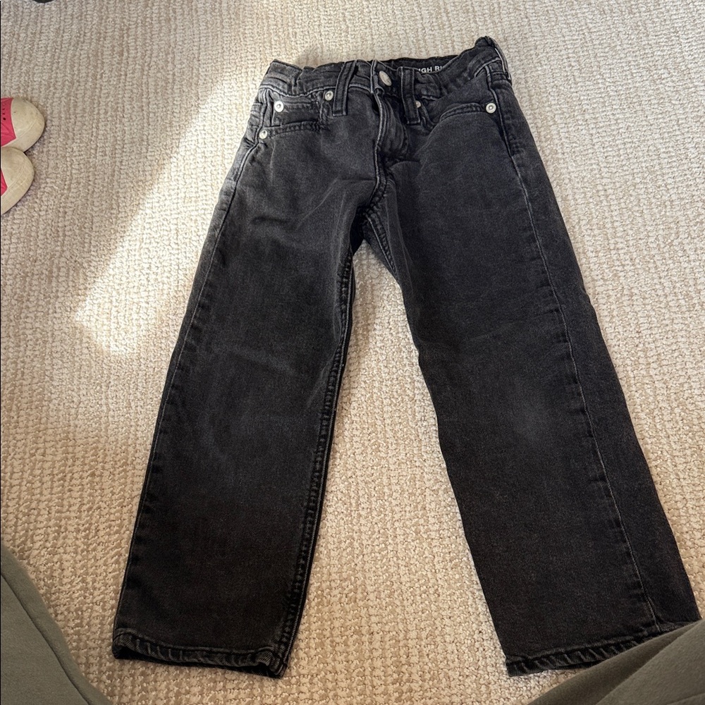 GAP Men's Dark Gray Relaxed Jeans
